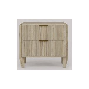 ANDELLE BEDSIDE TABLE - ACACIA 629 X 450 X 610H