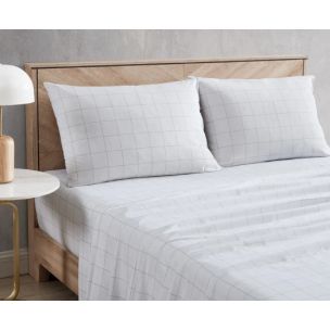 CLASSIC GRID KENNETH COLE SHEET SET KING