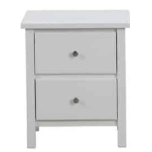 BEACH HOUSE 2 DRAW BEDSIDE BH-BST WHITE