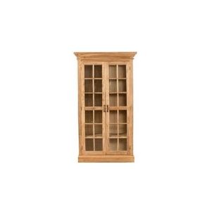 ESPERANCE 2 DOOR BOOKCASE-RECYCLED ELM C7 - 113 X 45 X 210