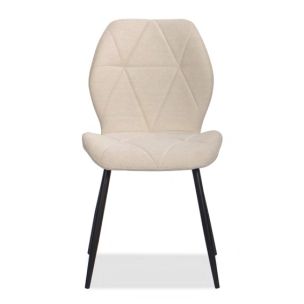 CARLA DINING CHAIR - MID GREY FABRIC CC229