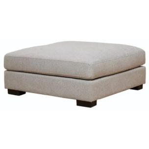 CLOVELLY OTTOMAN BLUEFOX FABRIC