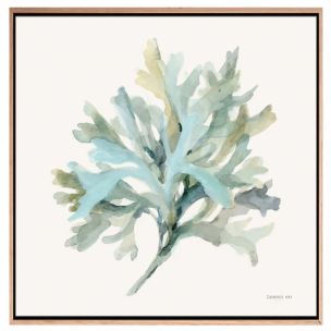 COASTAL BLISS I - FRAMED CANVAS ARTWORK 700X700