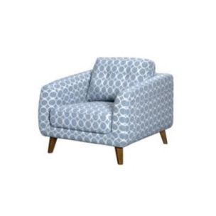 DARLINGHURST NEW ARM CHAIR LOOPY BLUE
