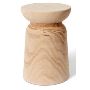 DRAVEN STOOL NATURAL 31X31X45