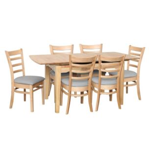 ASCOT 1300 EXTENSION DINING TABLE - NATURAL