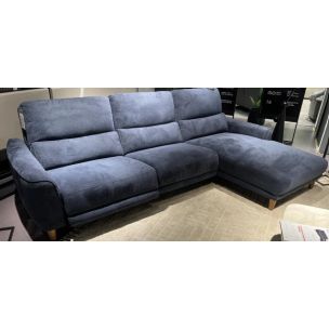 HUNTINGTON RHF ELECTRIC SOFA CHAISE DENIM FABRIC