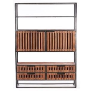 BINDI BOOKCASE - 1000 X 380 X 1900H