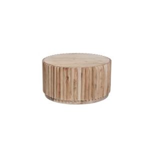 CASCELLA ROUND COFFEE TABLE - 700 X 350H ACACIA