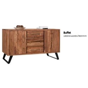 DELAMERE BUFFET ACACIA TIMBER