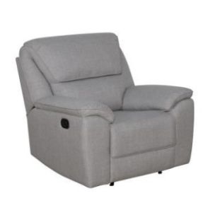 TOLUCA RECLINER MEDIUM GREY FABRIC