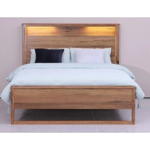 FREMANTLE KING BED - MARRI TIMBER
