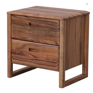 FREMANTLE BEDSIDE TABLE - MARRI TIMBER 550 X 400 X 550H