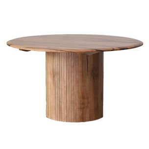 FREMANTLE DINING TABLE - 1600 ROUND (ROUND PEDESTAL BASE)