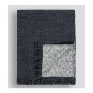 CHESTER THROW NAVY - 125 X 150