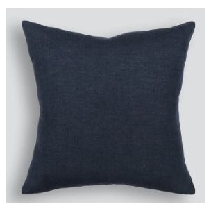 MILANO CUSHION 55 X 55 NAVY - FEATHER INSERT