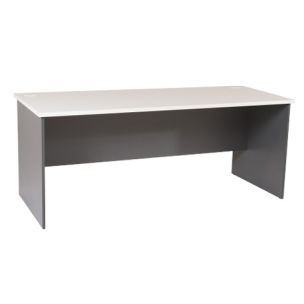 RAPID WORKER DESK 1500X750 WHITE/IRONSTONE