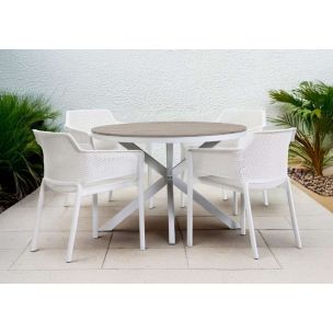 MARTIC DINING TABLE 1105D ROUND WHITE