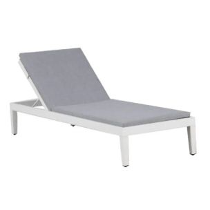 ELBA WHITE SUNLOUNGER