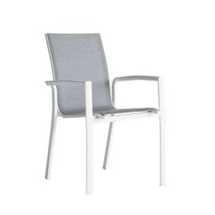 SULTAN SLING OUTDOOR DINING CHAIR - WHITE