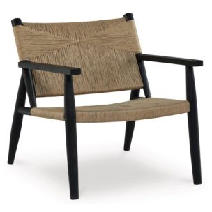 JUTE WOVEN ACCENT CHAIR