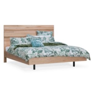 KIMBERLEY DOUBLE BED - MESSMATE HARDWOOD NATURAL FINISH