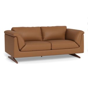 NASH 2.5 SEATER SOFA - OSLO ANTELOPE LEATHER