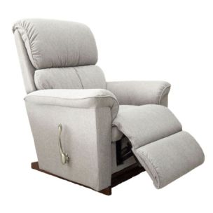 STANLEY ROCKER RECLINER - LARGE - INDIGO IBRODERICK FABRIC