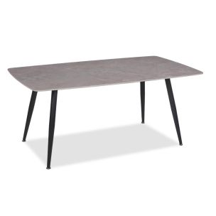 MATTEO 1800W DINING TABLE - GREY CERAMIC TOP