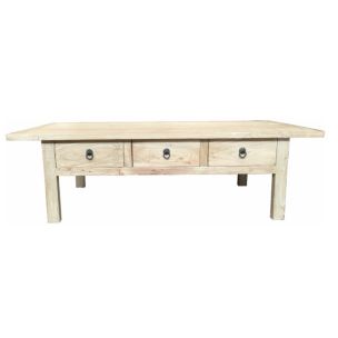 CHINESE ANTIQUE 6 DRAW COFFEE TABLE