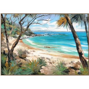 SOUTH COAST A FRAMED ARTWORK - 135 X 95