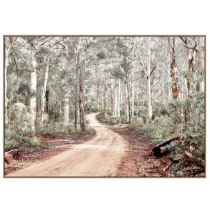 WINDING TRACK FRAMED ARTWORK 95 X 135