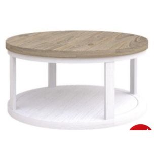 PADDINGTON ROUND COFFEE TABLE 800 X 500H