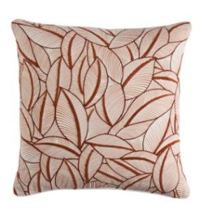 BERMUDA PALMS 50X50 CUSHION - FEATHER