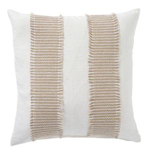 LINEN FORMENTERA STRIPE 50X50 CUSHION - FEATHER FILL