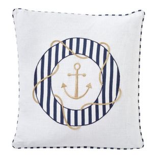 MONTAUK ANCHOR CUSHION 50X50 - FEATHER FILL
