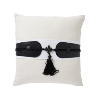 TASSEL CHIC CUSHION 50 X 50 - FEATHER FILLED