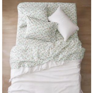 RENEE TAYLOR RED GUM PATTERNED SHEET SET - KING