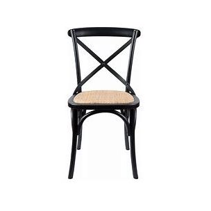SABAH PURE BLACK - CROSS BACK CHAIR PJ118- PJ201 - PJF022