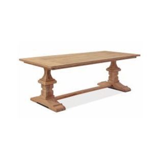 PORTLAND TEAK DINING TABLE - 4000 X 1000