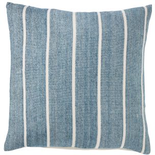 SORRENTO BLUE 50X50 - FEATHER FILL CUSHION