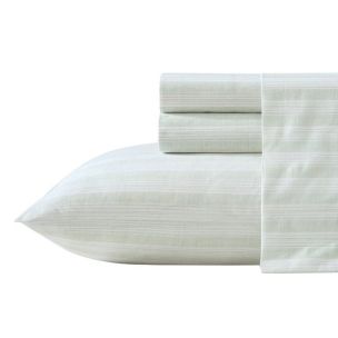 TOMMY BAHAMA MALDIVE STRIPE SHEET SET - QUEEN