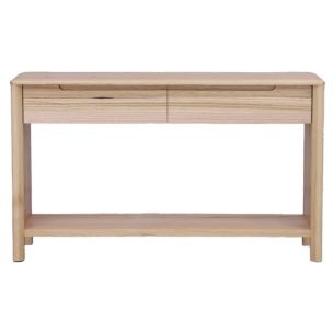 YARRA HALL TABLE 1300 X 350 X 760H - NZ ASH TIMBER