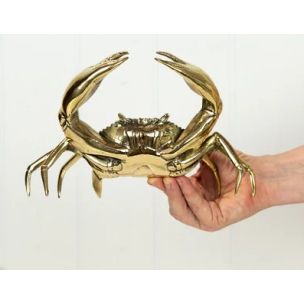 CRAB LARGE BRASS