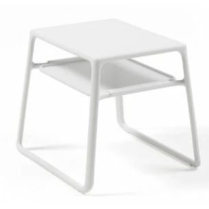 NARDI POP SIDE TABLE - BIANCO (WHITE) - ITALIAN RESIN