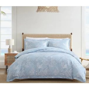 TOMMY BAHAMA JUNGLE TOILE QUILT COVER SET - QUEEN